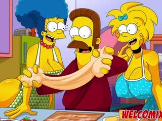 Flandis чукане на simptoons hotties&excl; pepperoni pizza&excl; на simptoons