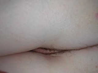 Wife's Hairy Arse and Rear Pussy Bulge - Unaware: x rated film bc