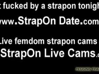 You Dont Need to be Afraid of My Big Strapon Cock: adult clip c3