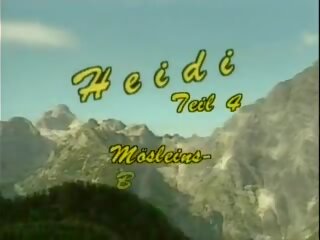 Heidi 4 - moeslein mountains 1992, mugt ulylar uçin video fa
