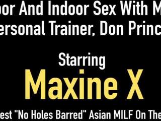 Asian xxx clip Deviant Maxinex Fucks a Throbbing Black member