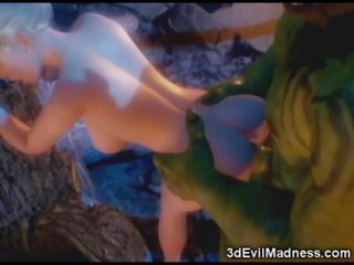 3d elfo principessa devastato da orc - xxx video a ah-me