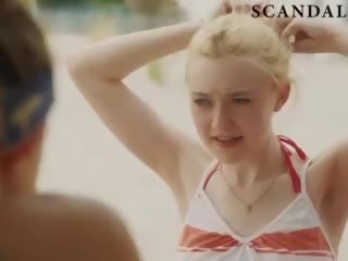 Dakota Fanning & Elizabeth Olsen Nude on Scandalplanet