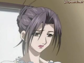 Anime milf prende vagina fingered