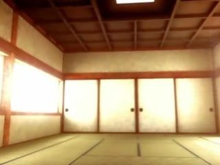 Tatlong-dimensiyonal anime damsel makakakuha ng itim humped