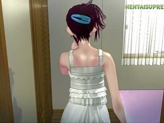 Hentaisupreme.com - hentai adolescent barely capable taking that manhood in burungpun